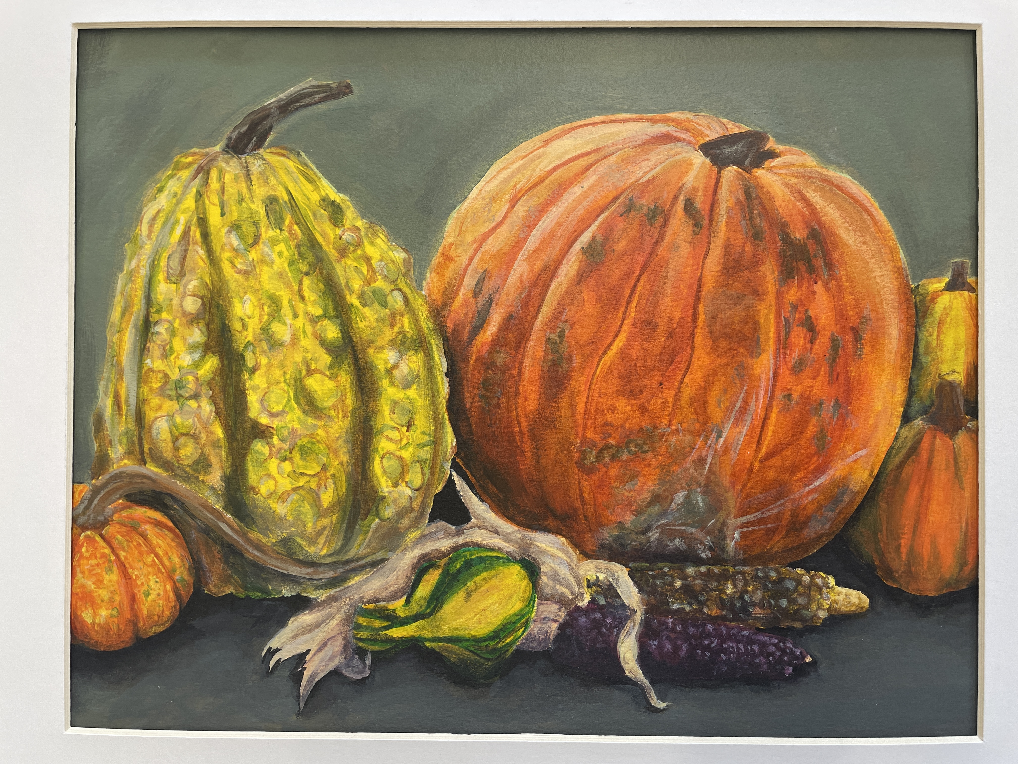 "The Autumn Greens" by Victoria Viarheichyk