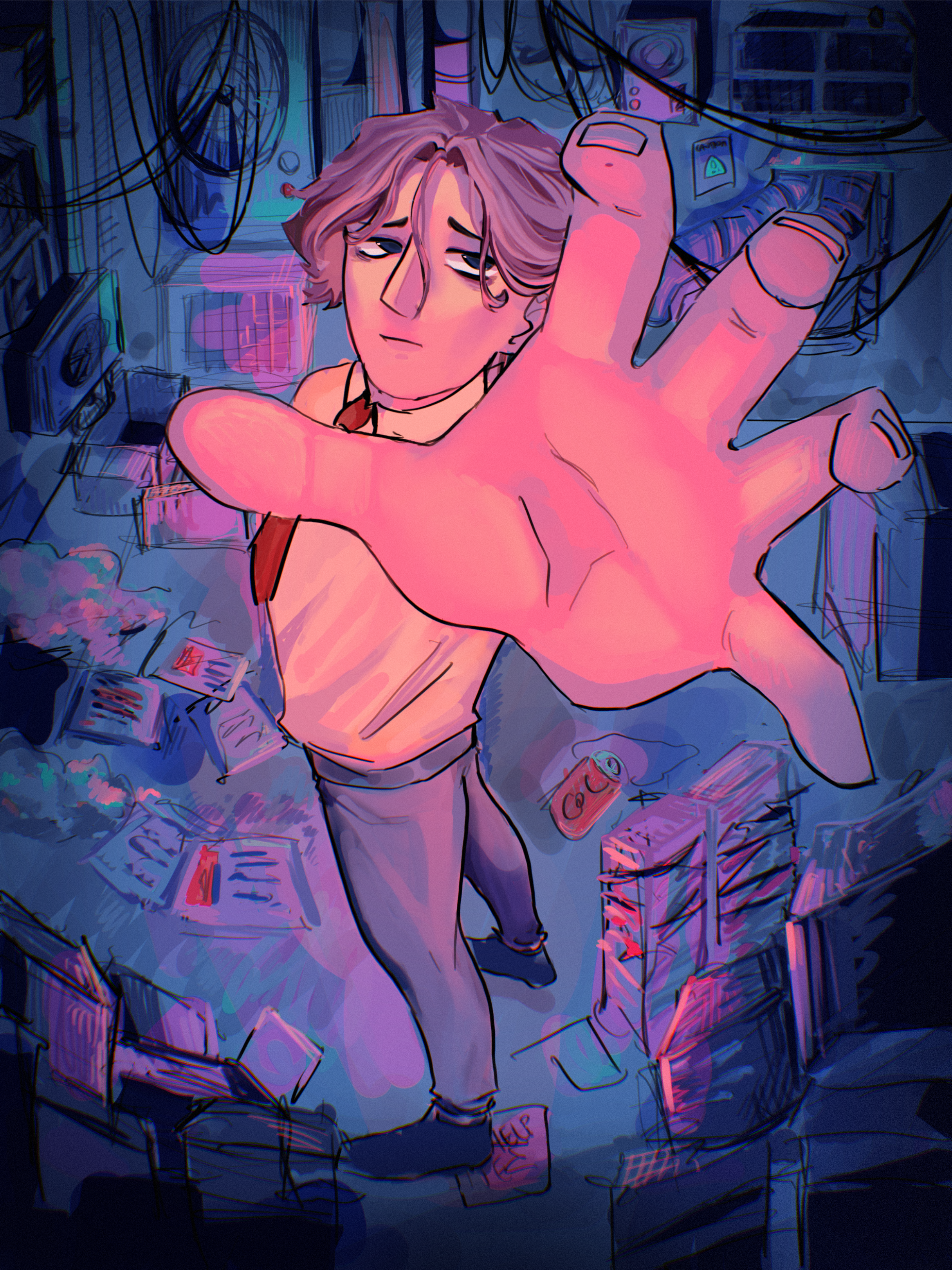 "Overworked and Underpaid" by Kai Chappins